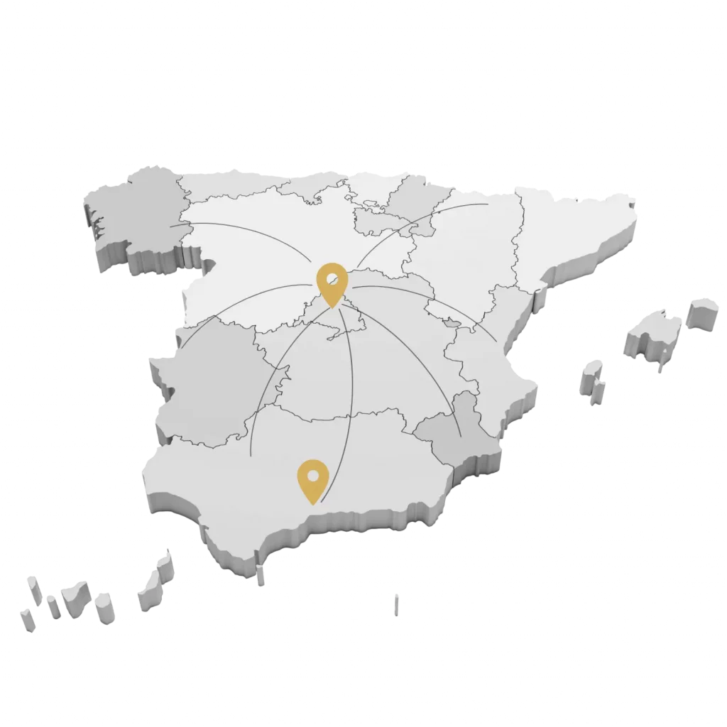 arq abogados mapa españa